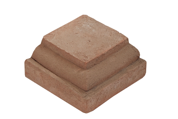 CAPITELLO ANGOLARE FATTO A MANO 12x23x23